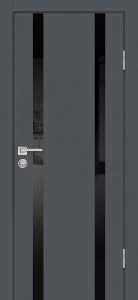 Межкомнатная дверь П-9 Графит матовый