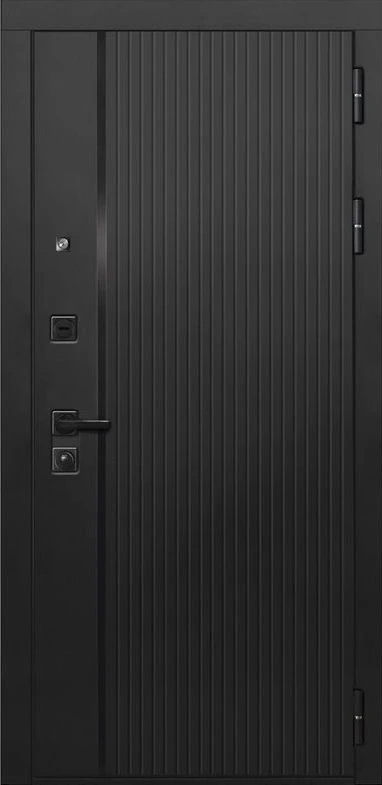 Входная дверь ДвериПРО Л-45 ФЛ-256 (10мм, Бетон снежный) DPRO227577 внешняя сторона