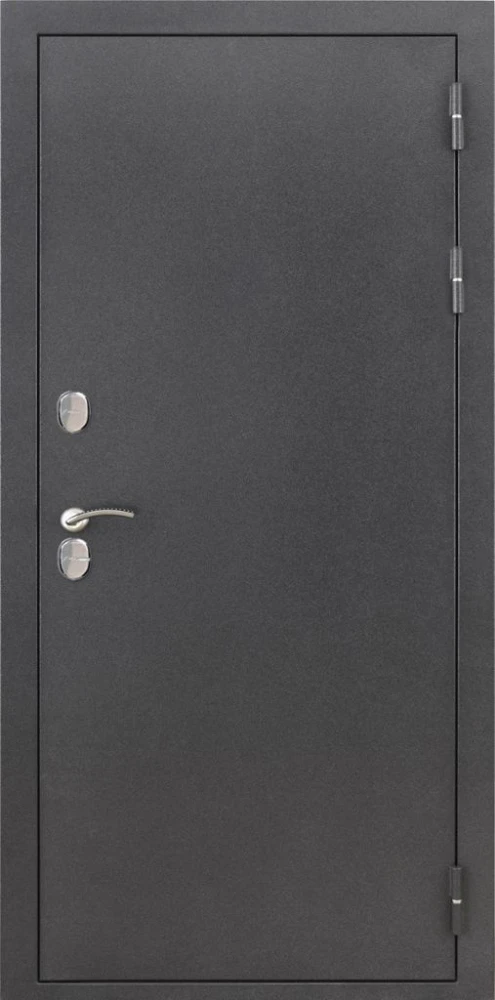 Входная дверь ДвериПРО Термо серебро ФЛ-677 (10мм, Белый матовый) DPRO227666 внешняя сторона